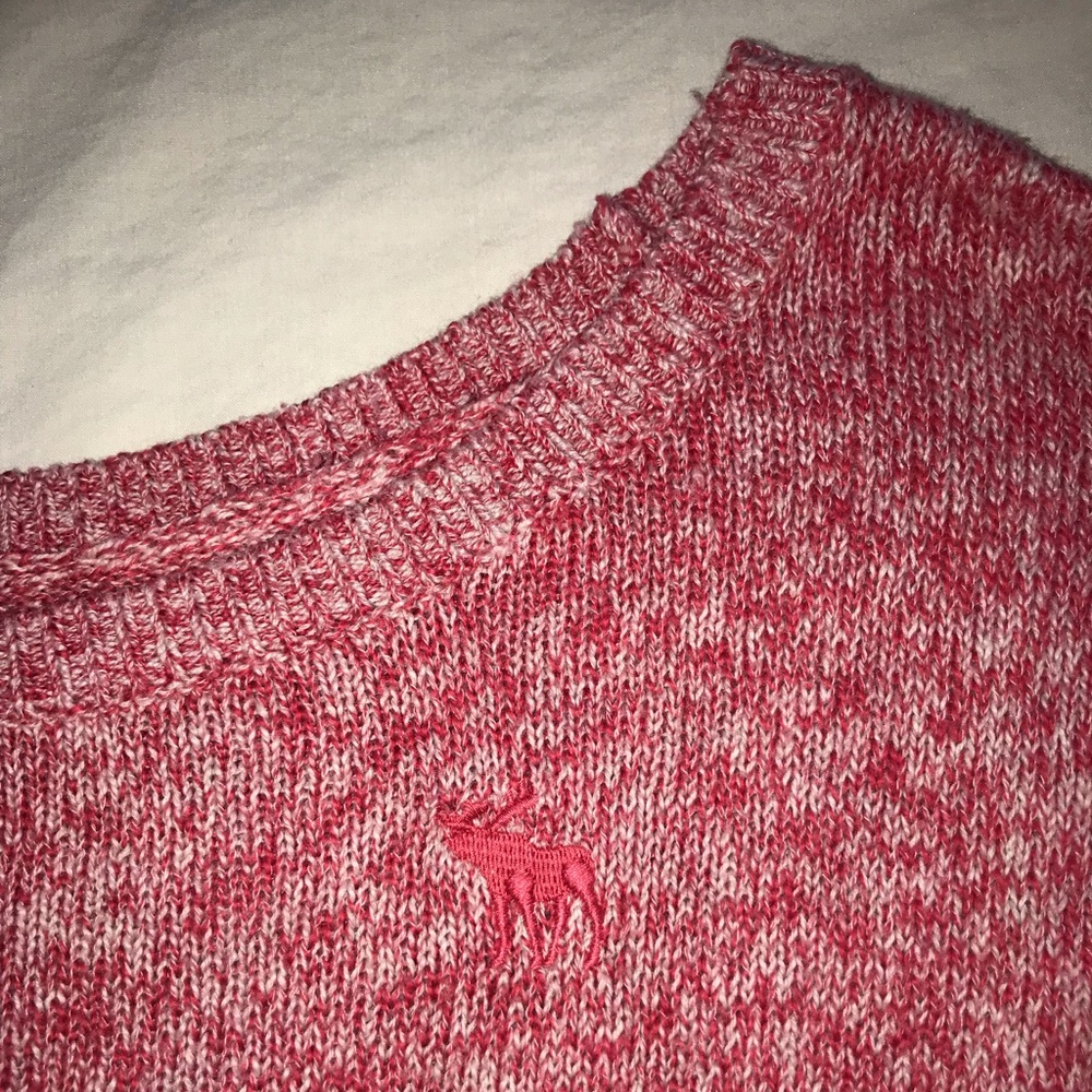 Pink Abercrombie & Fitch Sweater